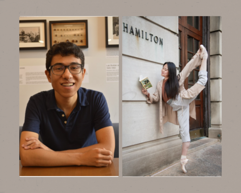  Luca Nashabeh CC'26, Christine Li SEAS'26